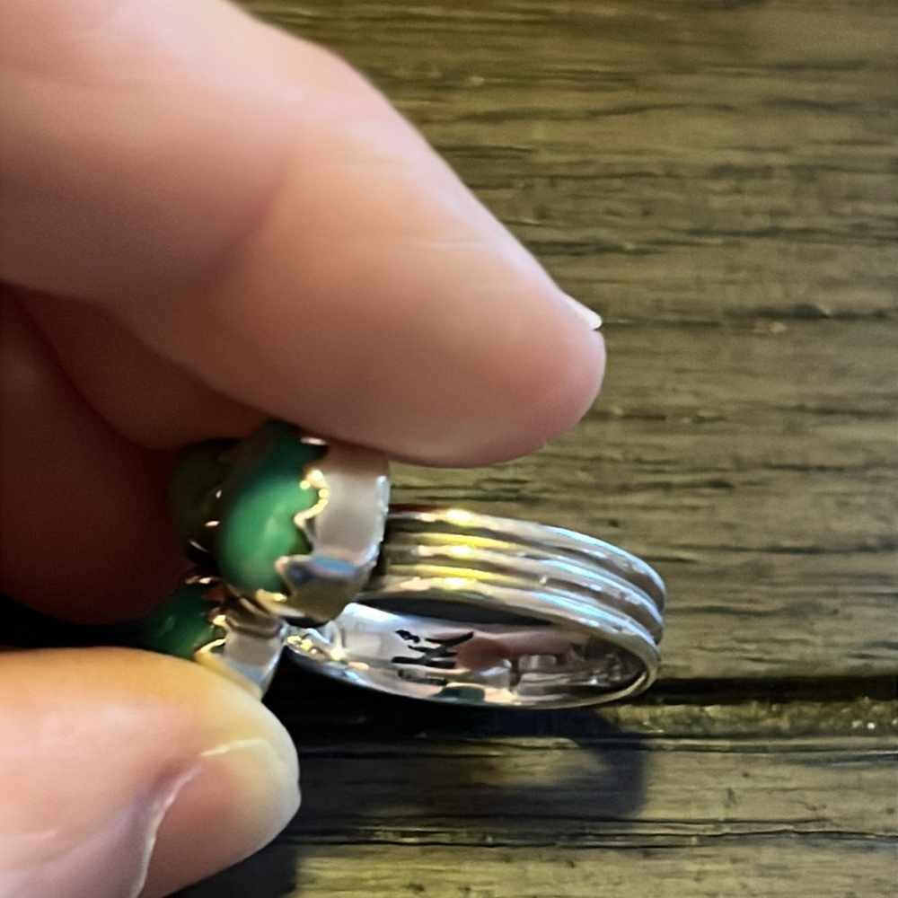 Adjustable Turquoise Ring - Picture 3 of 3